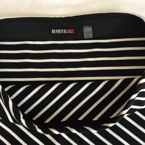 Devoted Luxury Apparel striped skirt - Picture 3 of 3